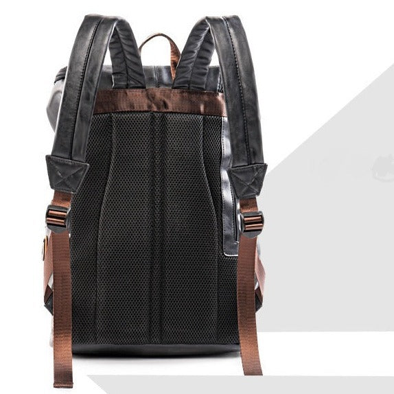 Mochila masculina de couro de alta qualidade - Koopor