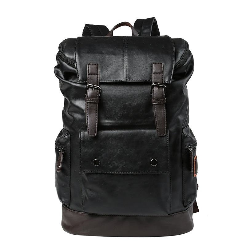 Mochila masculina de couro de alta qualidade - Koopor