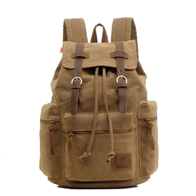 Mochila Masculina de Lona Vintage - Koopora