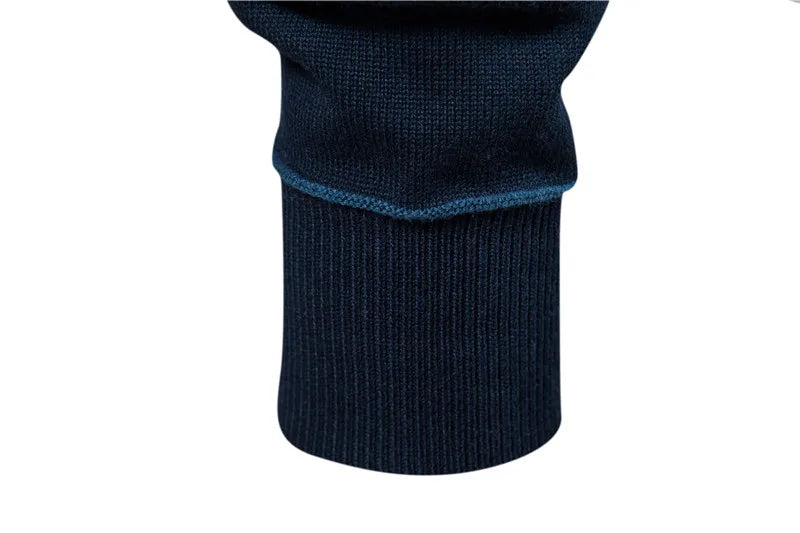 Pulôver Masculino de Gola Alta Casual - Koopora