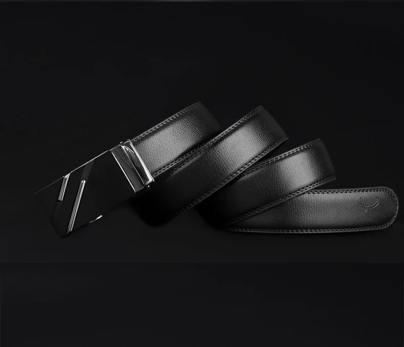 Cinto de Couro Genuíno Masculino CZ132 - Koopora