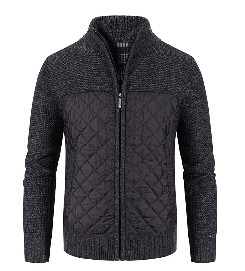 Cardigan Masculino com Zíper