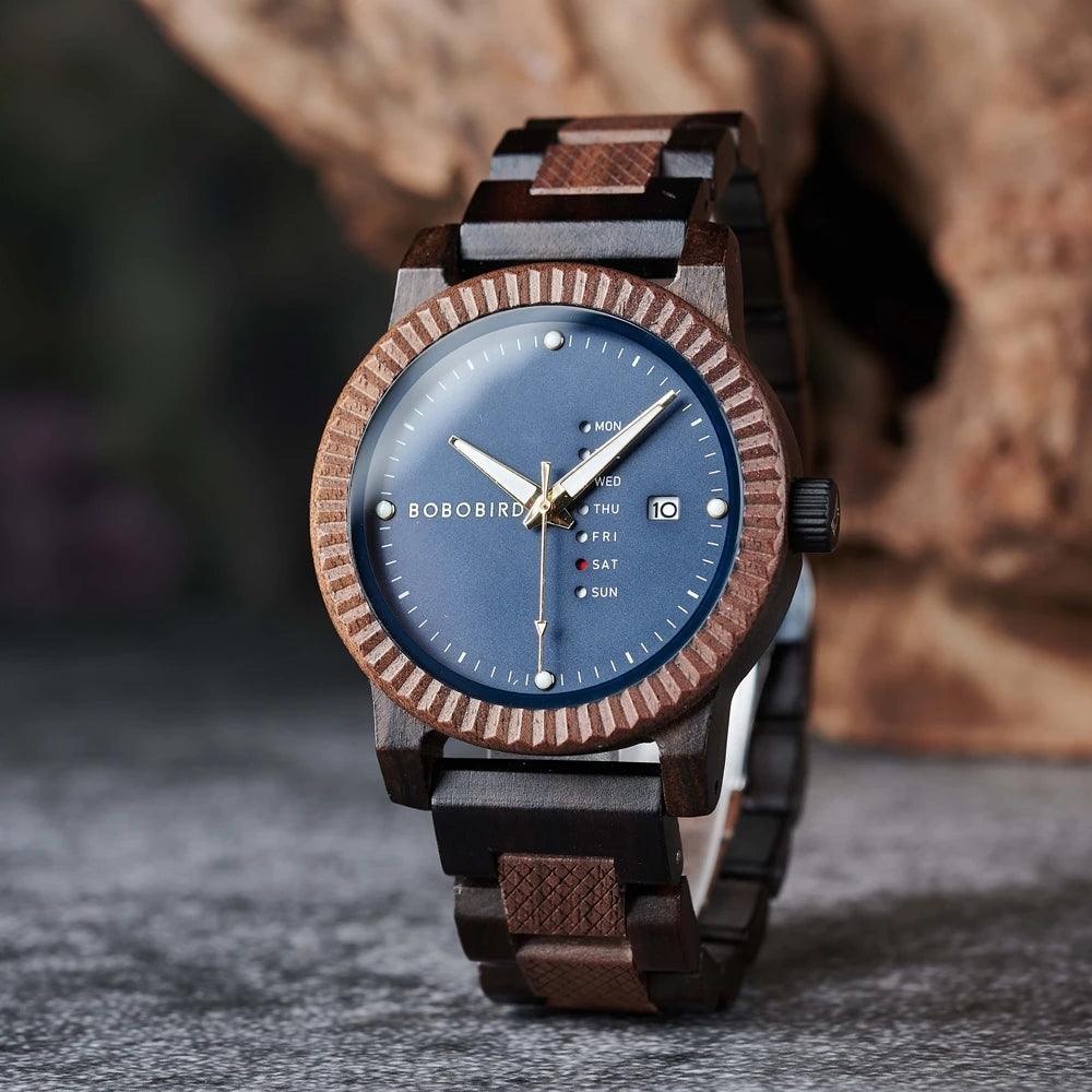 Relógio Masculino de Madeira GT132: Design Elegante e Funcionalidades Excepcionais, relogio masculino, relogio de madeira, relogios homem, relogio tommy masculino, relogio orient masculino, relogio casio masculino, relogio technos masculino, relogio digital masculino, relógio masculino digital