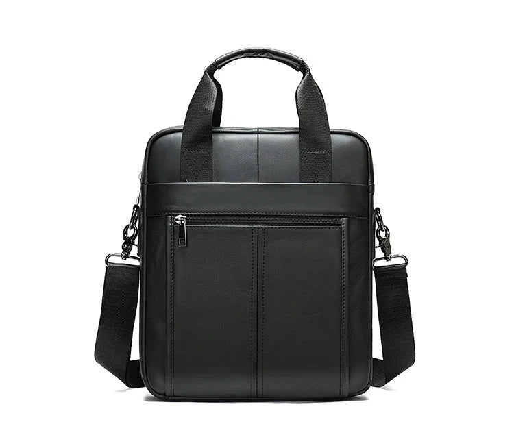 Bolsa de Ombro de Couro Genuíno Westal para Homens com Estilo