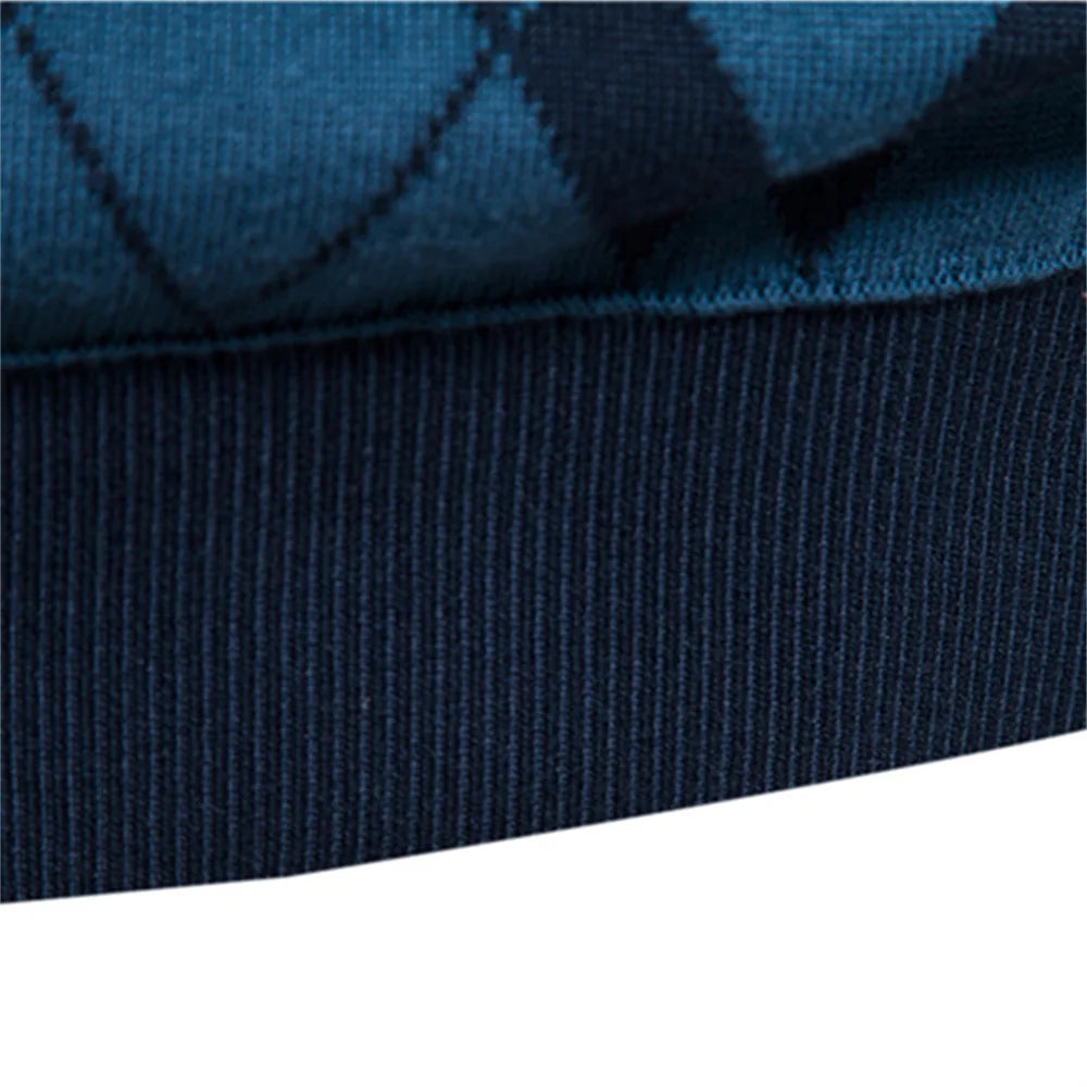 Pulôver Masculino de Gola Alta Casual - Koopora