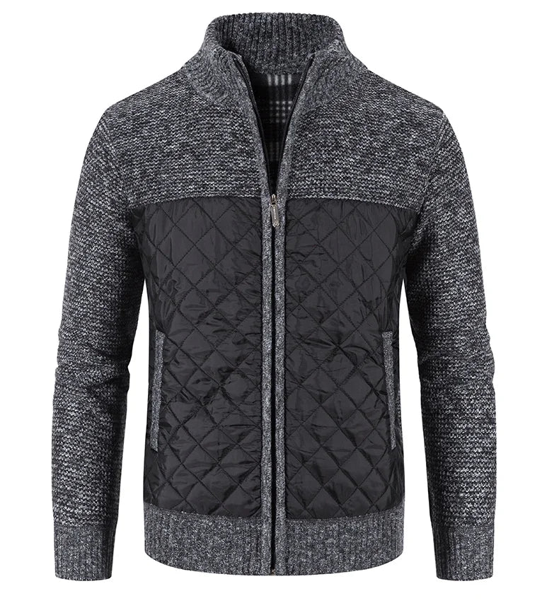 Cardigan Masculino com Zíper