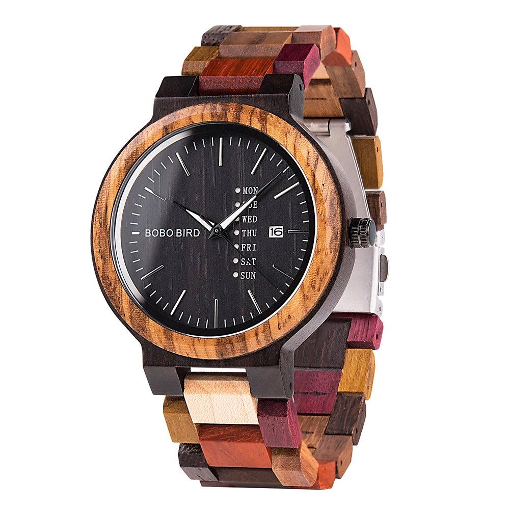 Relógio Masculino de Madeira GT132: Design Elegante e Funcionalidades Excepcionais, relogio masculino, relogio de madeira, relogios homem, relogio tommy masculino, relogio orient masculino, relogio casio masculino, relogio technos masculino, relogio digital masculino, relógio masculino digital