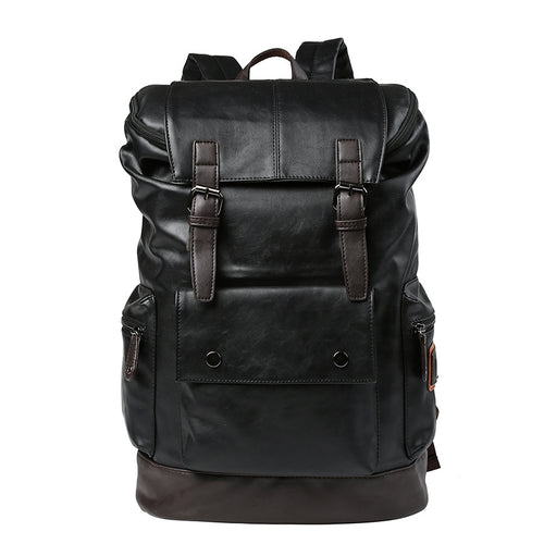 Mochila masculina de couro de alta qualidade - Koopora