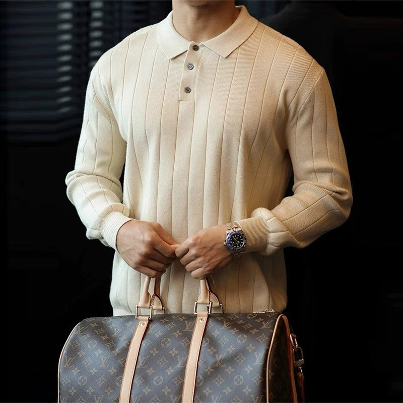 Suéter Masculino de Estilo Britânico