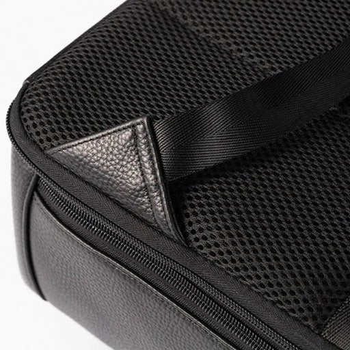Mochila Masculina Preta em Couro - Koopora