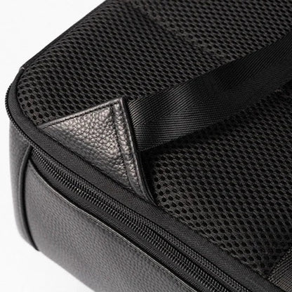 Mochila Masculina Preta em Couro - Koopora