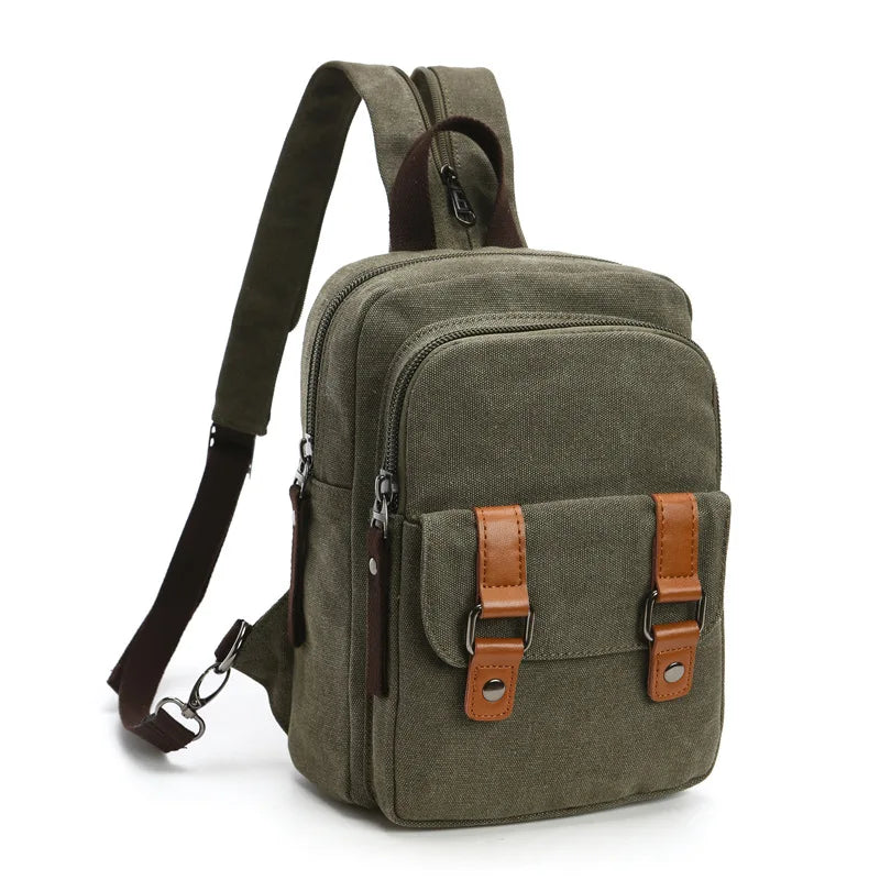 Mochila Mini Vintage em Canvas - Koopora
