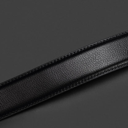 Cinto Masculino Automático em Couro Genuíno preto - Koopora