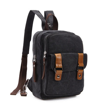 Mochila Mini Vintage em Canvas - Koopora