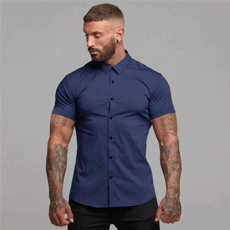 Camisa Masculina Manga Curta - Koopora