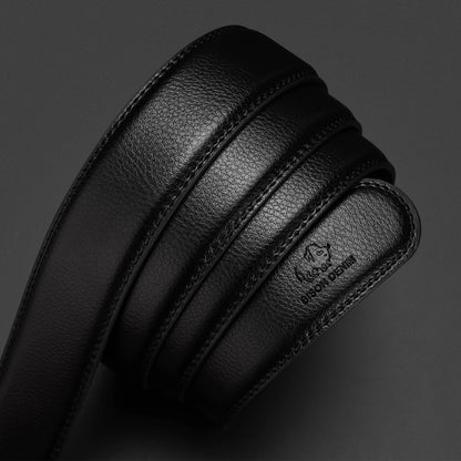 Cinto Masculino Automático em Couro Genuíno preto - Koopora