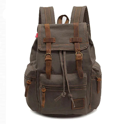 Mochila Masculina de Lona Vintage - Koopora