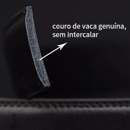 Men's Genuine Leather Belt with Automatic Buckle