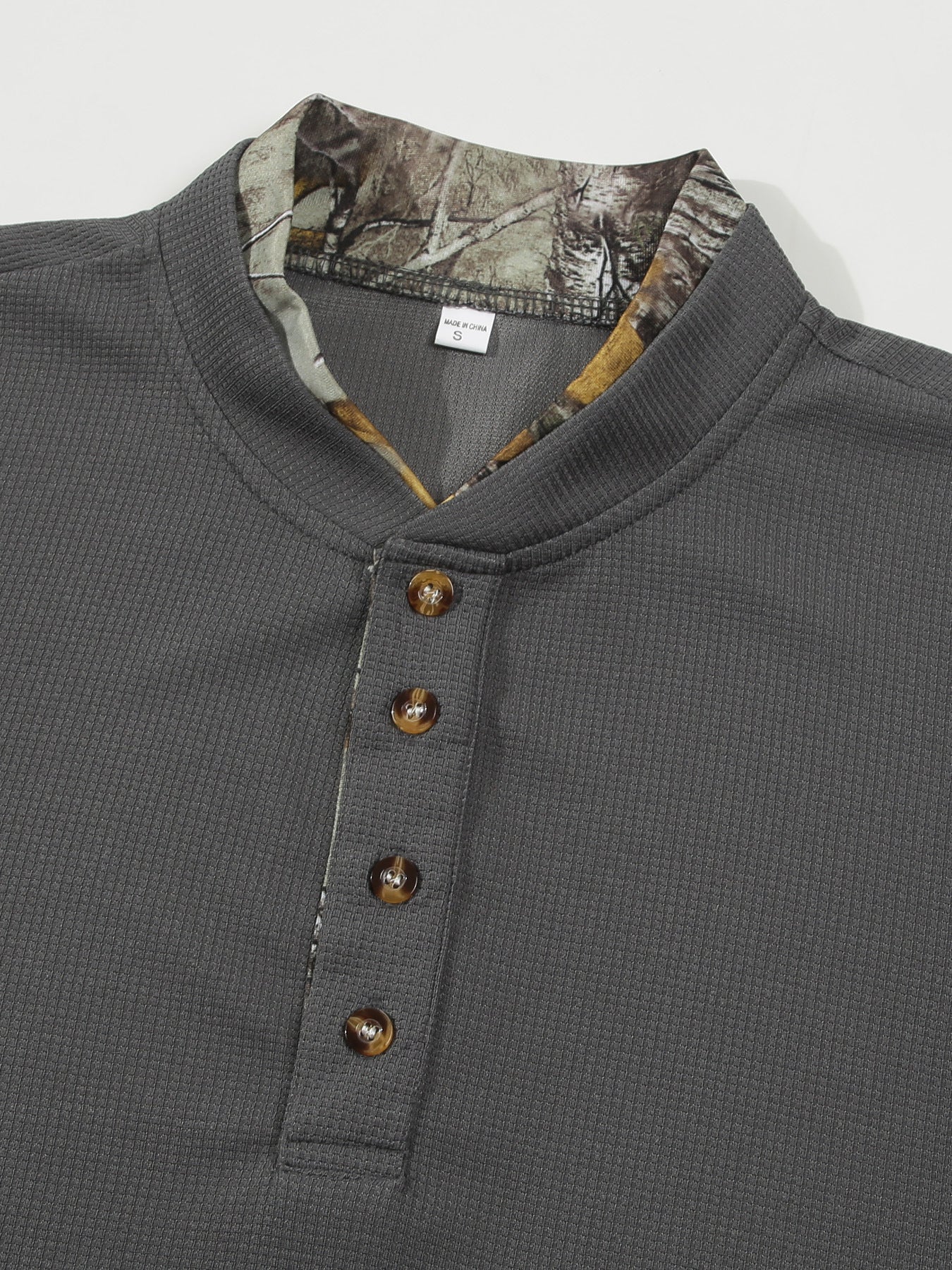 Camiseta Masculina de Manga Longa Solta