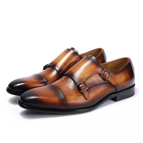 Sapato Social Masculino Monk Strap com Fivela Dupla