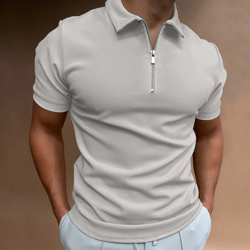 Polo Masculina Casual Poliéster - Koopora