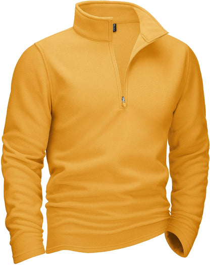 Suéter Casual com Gola Alta e Fleece - Koopora