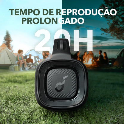 Soundcore by Anker Motion Boom Plus Alto-falante portátil 80W Alto-falante Som estéreo Alto-falantes Bluetooth Caixa de som Alto-falante Bluetooth