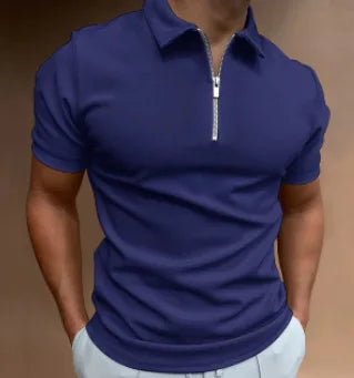 Polo Masculina Casual Poliéster - Koopora