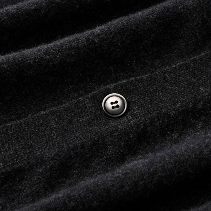 Cardigan Masculino de Cashmere Gola V - Koopora