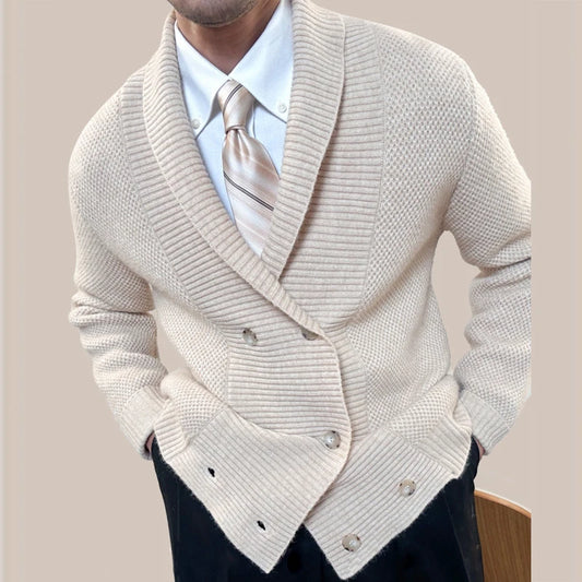 Cardigan Masculino de Malha Dupla Premium - Koopora