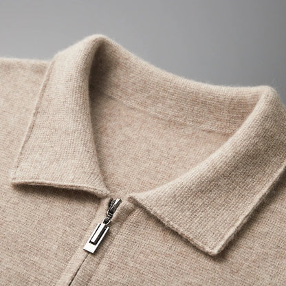 Men's Cardigan in 100% Merino Wool