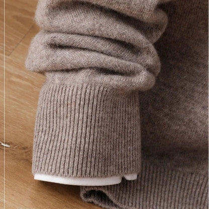 Cardigan Masculino de Cashmere Gola V - Koopora