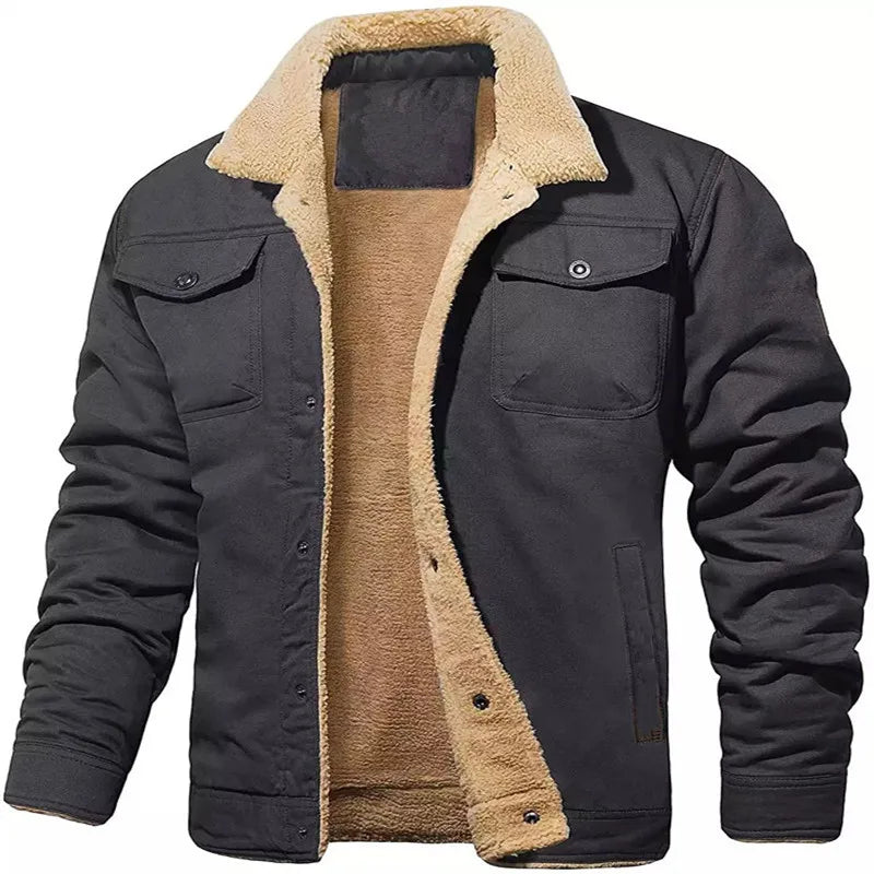 Jaqueta Masculina Casual de Outono e Inverno - Koopora