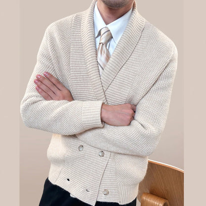 Cardigan Masculino de Malha Dupla Premium - Koopora