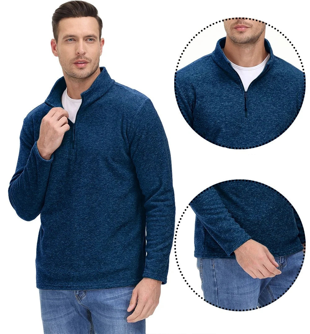 Pulôver Casual de Fleece - Koopora