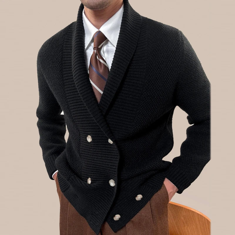 Cardigan Masculino de Malha Dupla Premium - Koopora