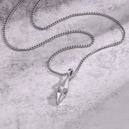 Colar Masculino Vnox-Star de 4 Pontas - Koopora