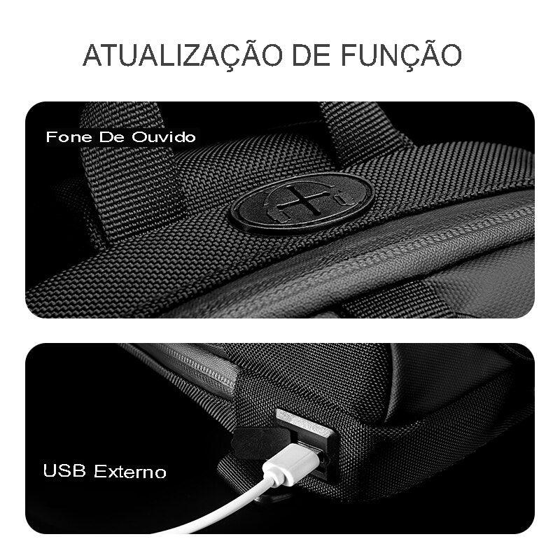 Bolsa Masculina Antirroubo - koopora