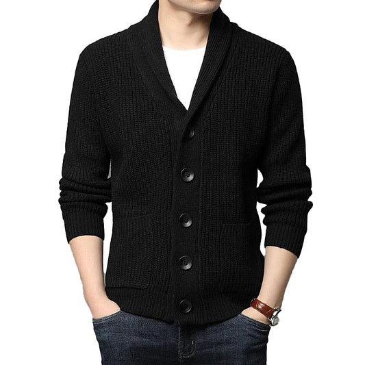 Cardigan Masculino Preto - koopora