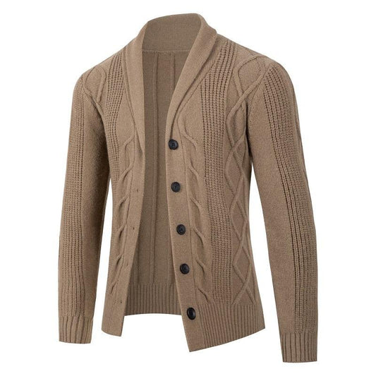 Cardigan Masculino Gola Slim