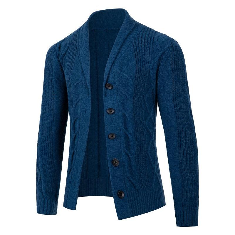 Cardigan Masculino Gola Slim