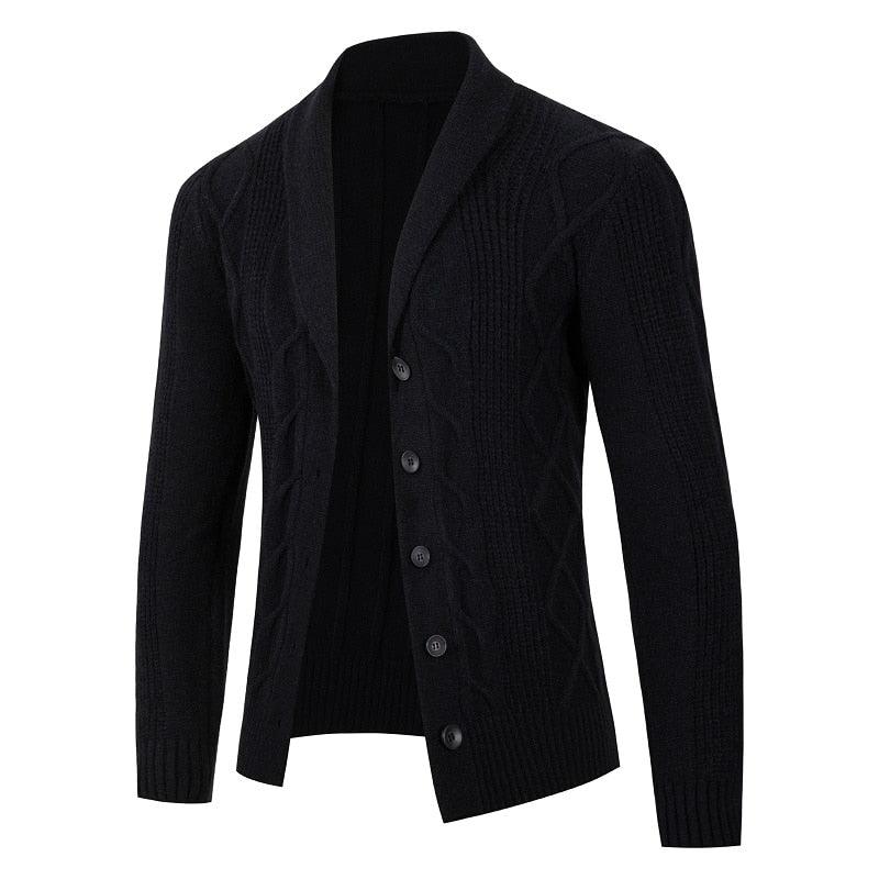 Cardigan Masculino Gola Slim