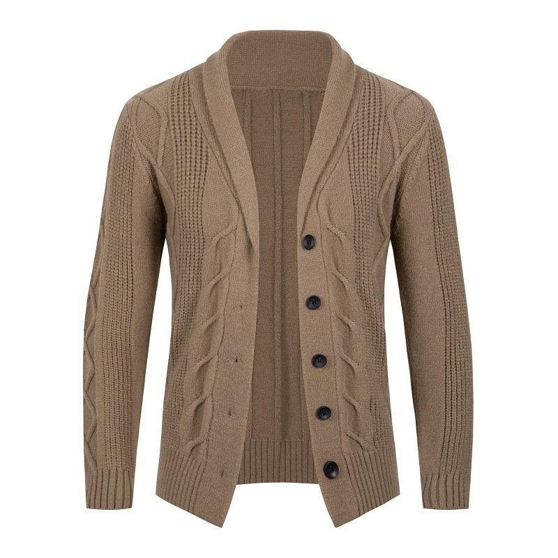 Cardigan Masculino Gola Slim