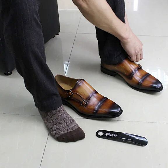 Sapato Social Masculino Monk Strap com Fivela Dupla