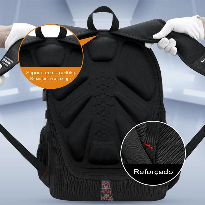 Mochila Masculina para Laptop de 17 Polegadas à Prova D'água - koopora