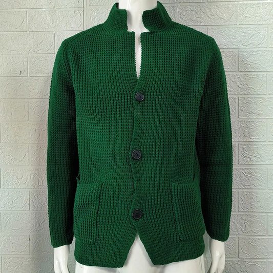 Cardigan Masculino Gola Alta - Koopora